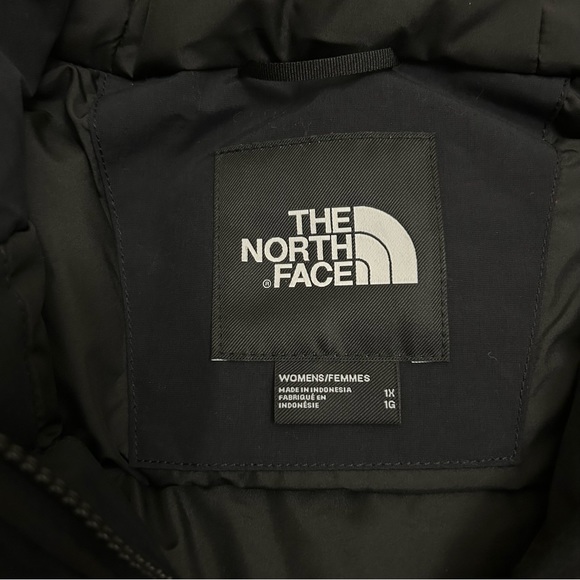 The North Face Women's Plus Arctic Parka Down Coat TNF Black Sz 1X 2X 3X NWT - Picture 12 of 14